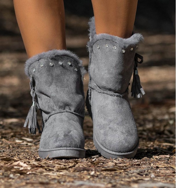 Botas Gante Cinzeta Botas Gante Cinzeta