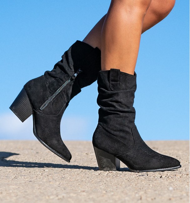 Botas Salto Ripley Preto