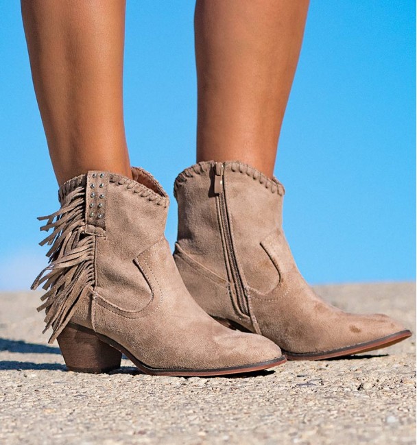 Denali Boho Boots Beige
