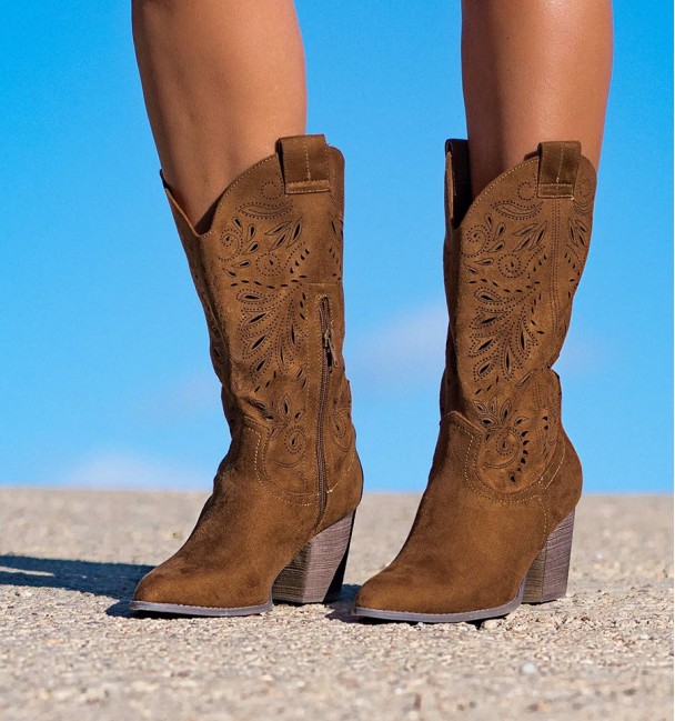 Botas Boho Kea Camel