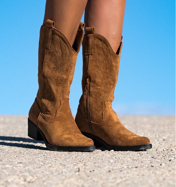 Botas Boho Loa Camel