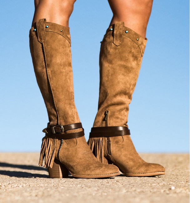 Botas Cotiel Marrón con cubre botas