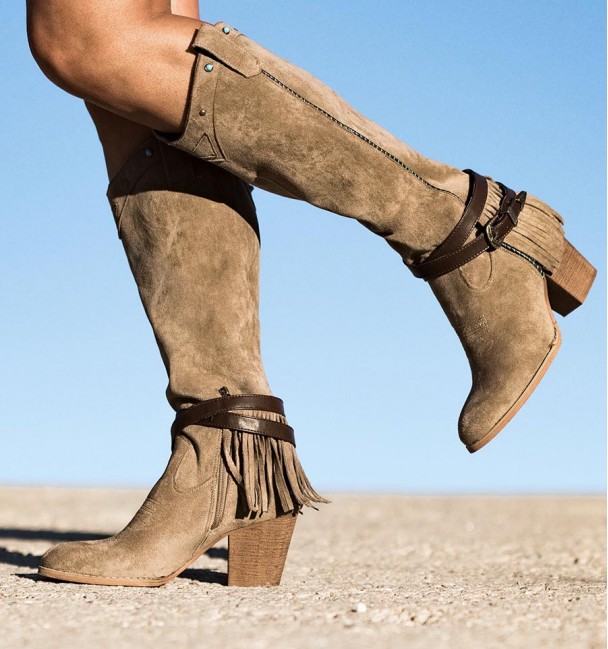 Cotiel Cowgirl Khaki Boots