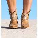 Manao Camel Ankle Boots