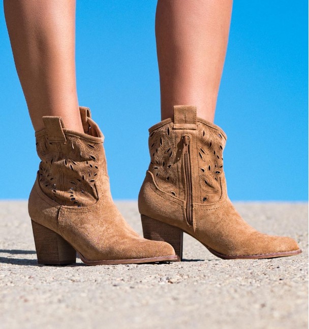 Botas Mulher Lambay Camelo Botas Mulher Lambay Camelo