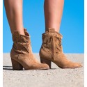 Lambay Camel Woman Boots