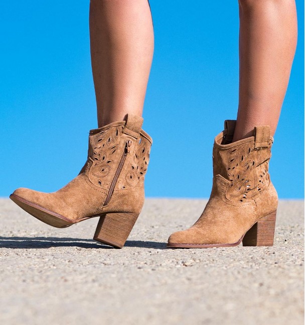 Botas Salto Lambay Camelo Botas Salto Lambay Camelo