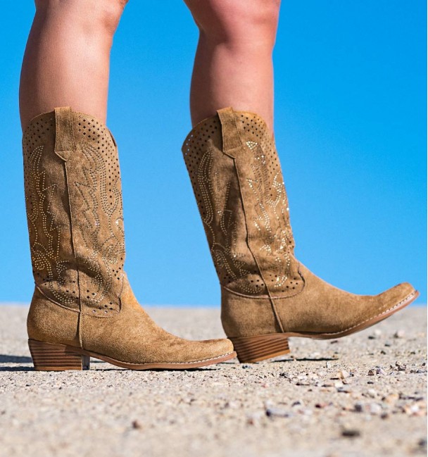 Botas Cowboy Suakin Camelo Botas Cowboy Suakin Camelo