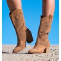 Damasco Brown Boho Boots