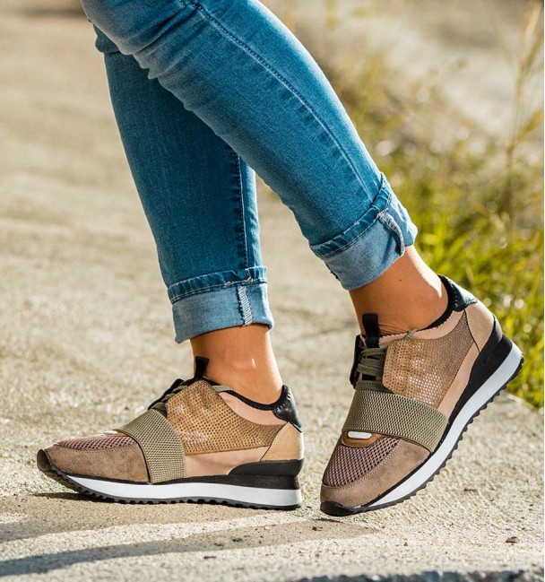 Sneakers Olimpo Camel