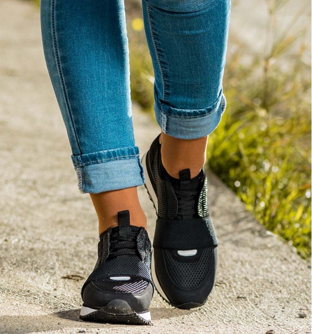 Sneakers Olimpo Negro Boho
