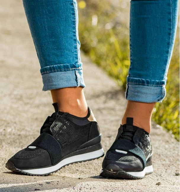 Sneakers Cómodos Olimpo Negro