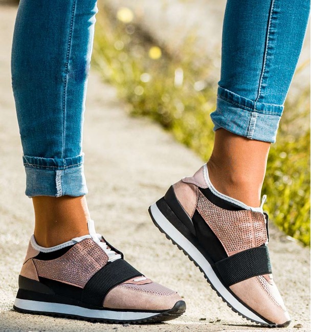 Tenis Confortavel Olimpo Cor Nude Tenis Confortavel Olimpo Cor Nude