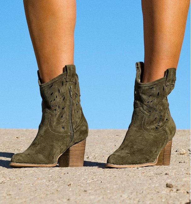 Botas Lambay Cor Verde Botas Lambay Cor Verde