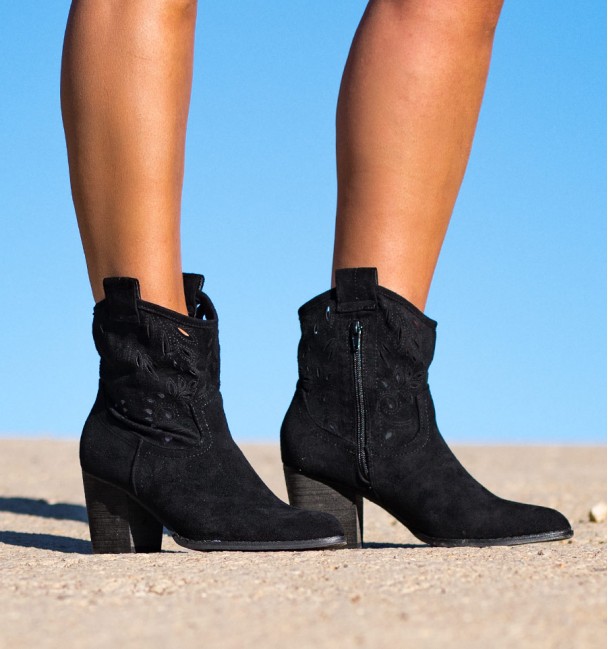 Botas Salto Lambay Preto Botas Salto Lambay Preto