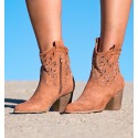 Lambay Orange Woman Boots
