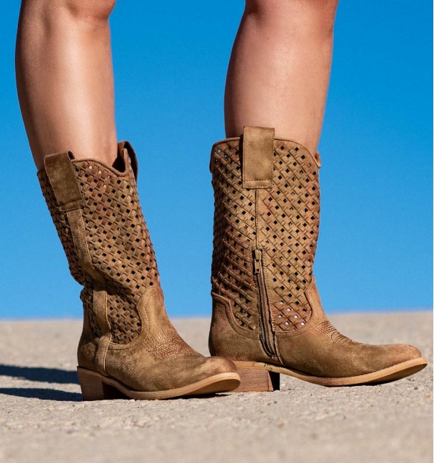 Botas Boho Sagano Camel Botas Boho Sagano Camel