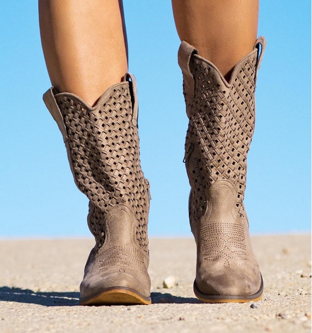 Botas Sagano Taupe Botas Sagano Taupe