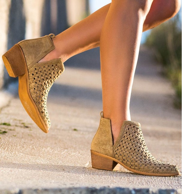 Botines Boho Arica Oro