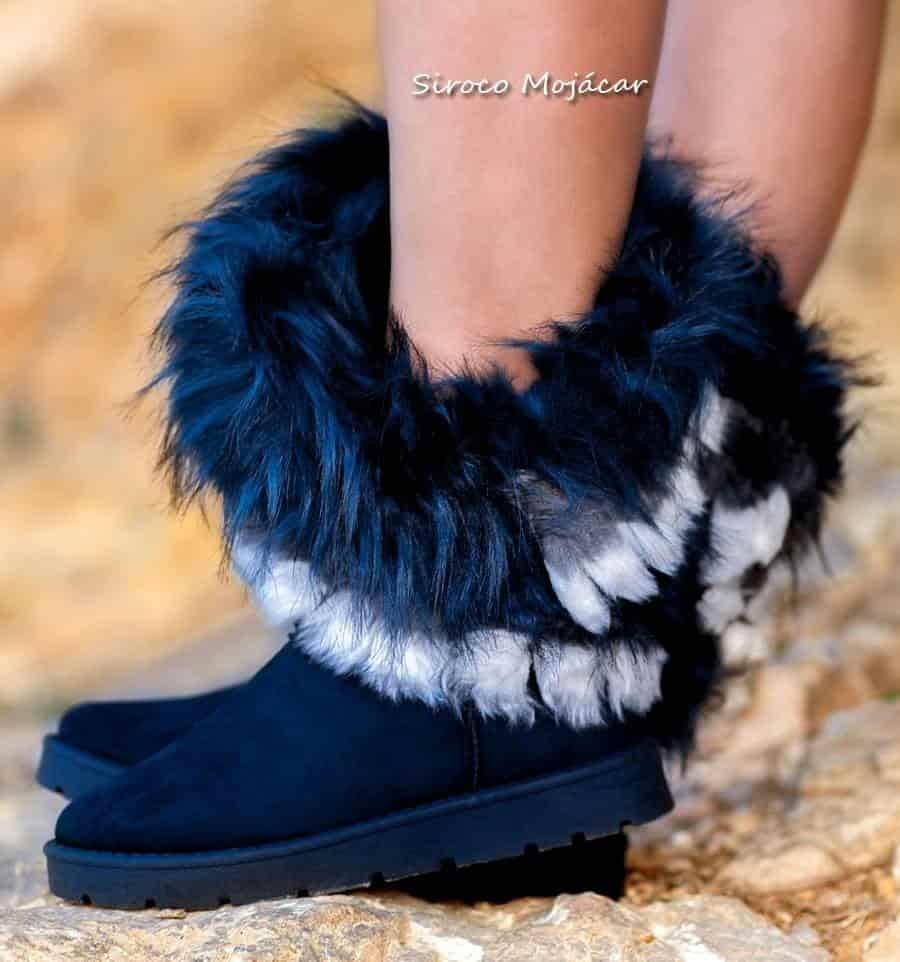 botas australianas económicas veganas con pelo 